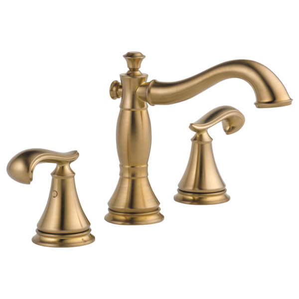 Delta Cassidy 3597LF Two Handle Widespread Bathroom Faucet - Less Handles