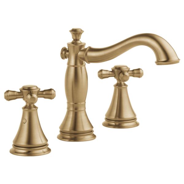Delta Cassidy 3597LF Two Handle Widespread Bathroom Faucet - Less Handles