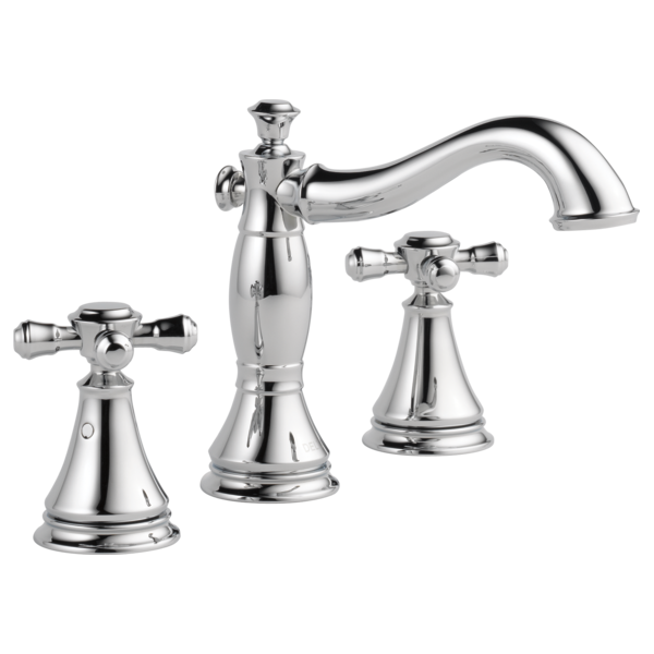 Delta Cassidy:3597LF Two Handle Widespread Bathroom Faucet - Less Handles