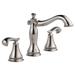 Delta Cassidy:3597LF Two Handle Widespread Bathroom Faucet - Less Handles