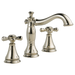 Delta Cassidy:3597LF Two Handle Widespread Bathroom Faucet - Less Handles