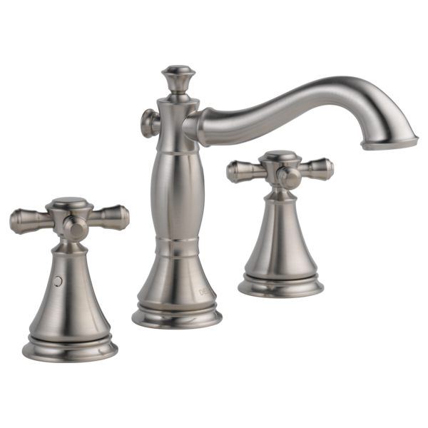 Delta Cassidy:3597LF Two Handle Widespread Bathroom Faucet - Less Handles