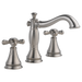 Delta Cassidy:3597LF Two Handle Widespread Bathroom Faucet - Less Handles