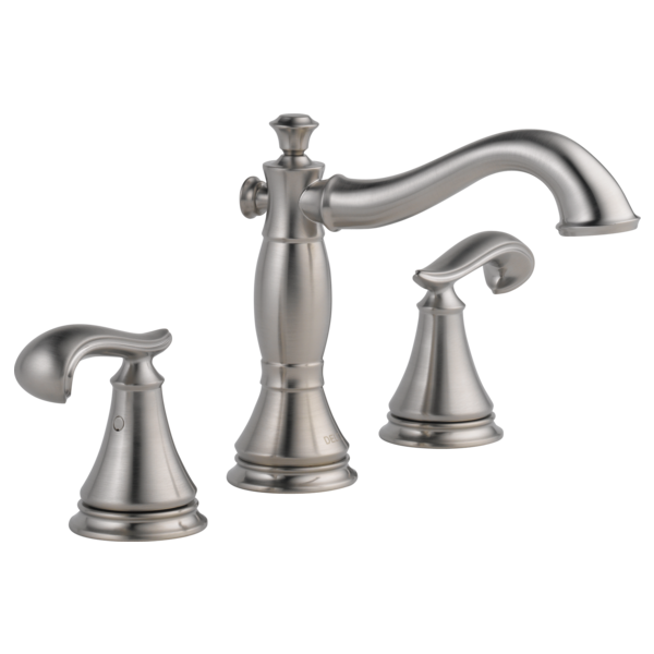 Delta Cassidy:3597LF Two Handle Widespread Bathroom Faucet - Less Handles