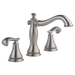 Delta Cassidy:3597LF Two Handle Widespread Bathroom Faucet - Less Handles