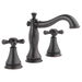 Delta Cassidy:3597LF Two Handle Widespread Bathroom Faucet - Less Handles