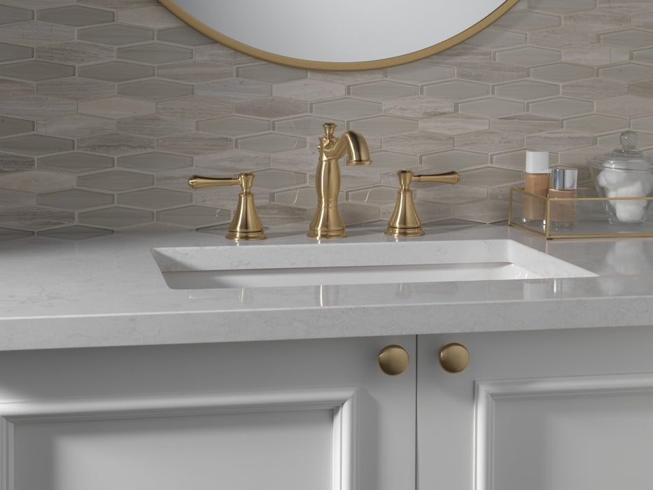 Delta Cassidy 3597LF Two Handle Widespread Bathroom Faucet