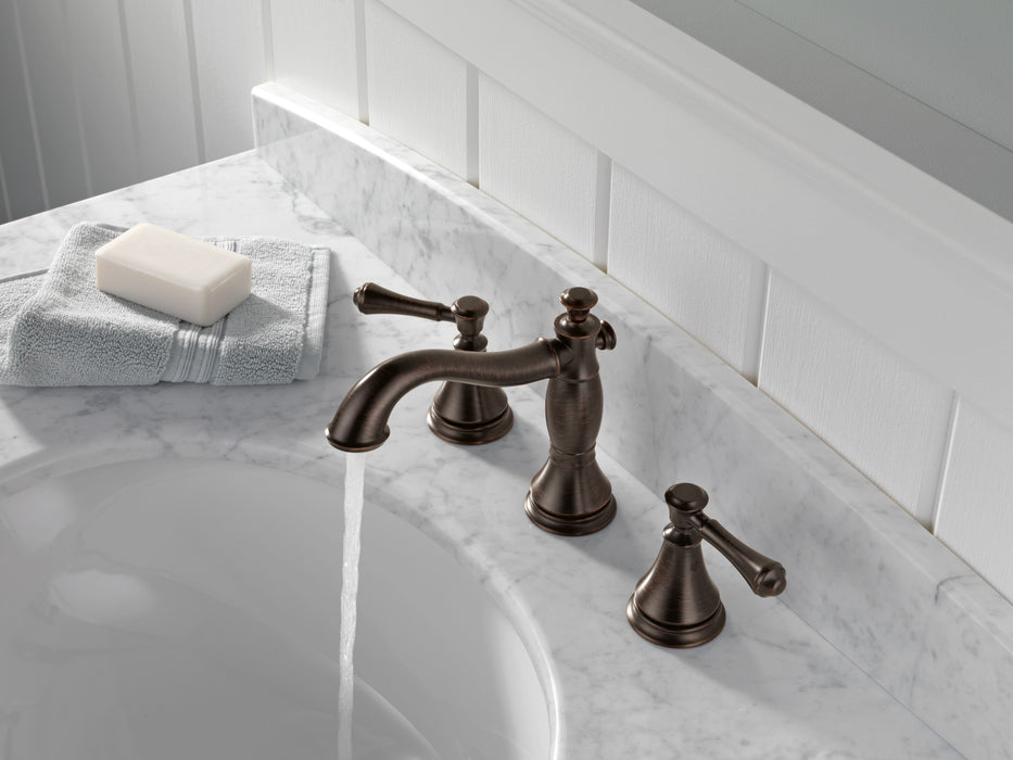 Delta Cassidy:3597LF Two Handle Widespread Bathroom Faucet