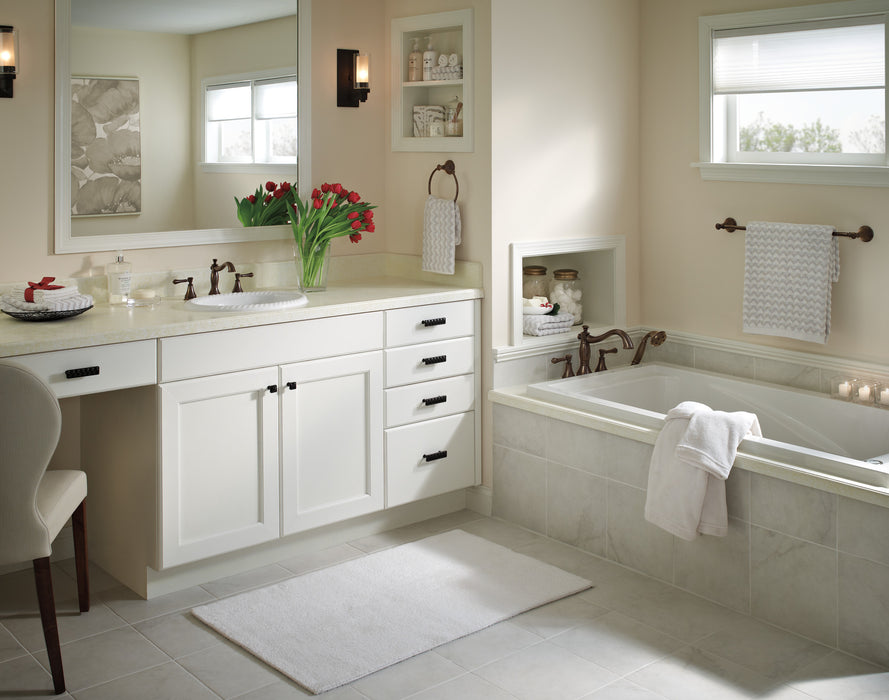 Delta Cassidy:3597LF Two Handle Widespread Bathroom Faucet
