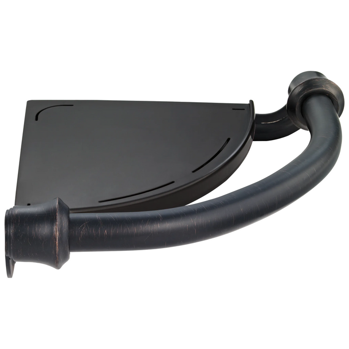 Delta BathSafety: Traditional Corner Shelf with Assist Bar