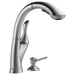Delta Linden:4153 Single Handle Pull-Out Kitchen Faucet