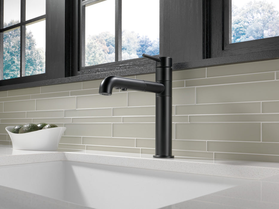 Delta 4159-DST Trinsic Single Handle Pull-out Kitchen Faucet