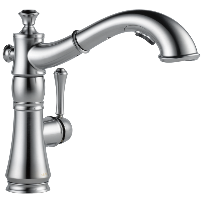 Delta Cassidy 4197 Single Handle Pull-Out Kitchen Faucet