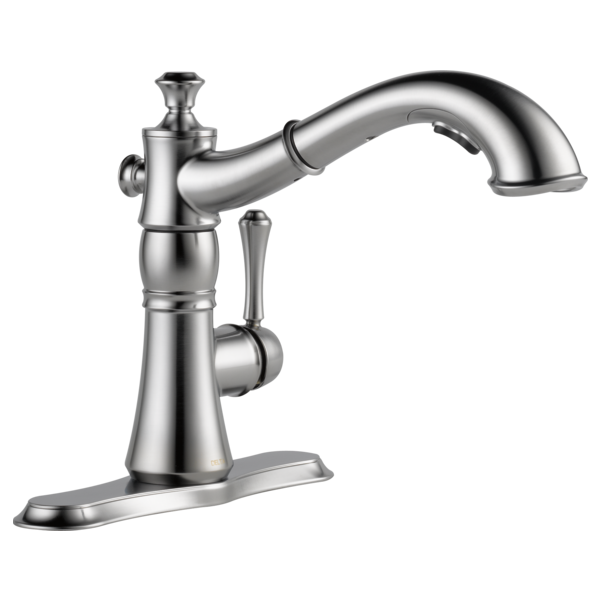 Delta Cassidy 4197 Single Handle Pull-Out Kitchen Faucet