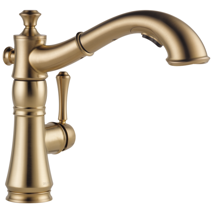 Delta Cassidy 4197 Single Handle Pull-Out Kitchen Faucet