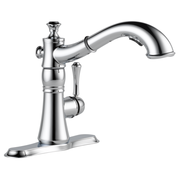 Delta Cassidy 4197 Single Handle Pull-Out Kitchen Faucet