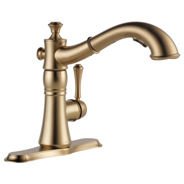Delta Cassidy 4197 Single Handle Pull-Out Kitchen Faucet