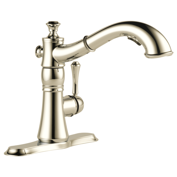 Delta Cassidy 4197 Single Handle Pull-Out Kitchen Faucet