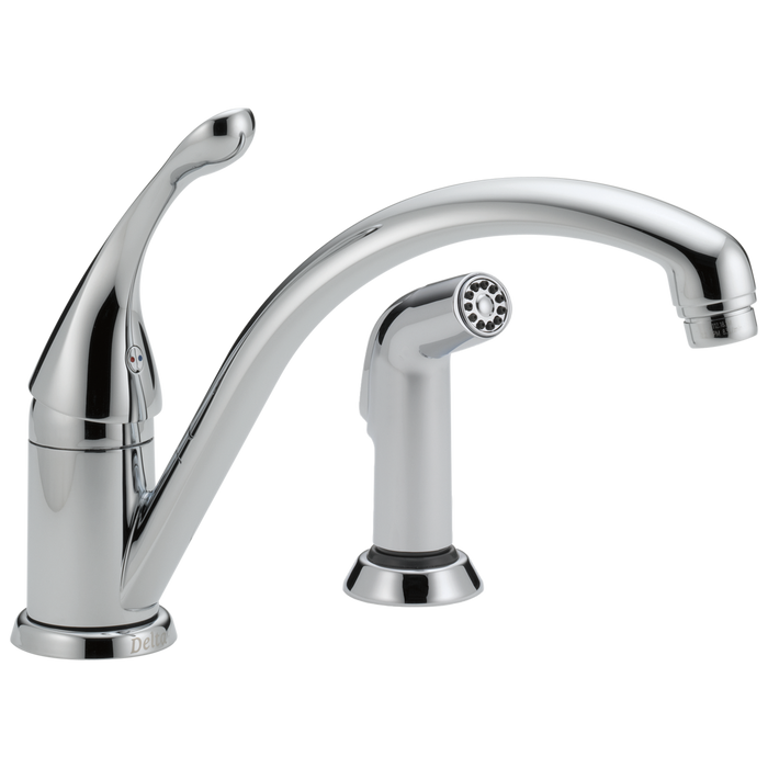 Delta Collins 441 Single Handle Kitchen Faucet with Spray