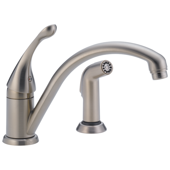 Delta Collins 441 Single Handle Kitchen Faucet with Spray