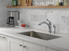 Delta Linden:4453 Single Handle Kitchen Faucet with Spray
