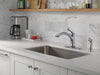 Delta Linden:4453 Single Handle Kitchen Faucet with Spray