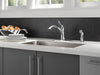 Delta Linden:4453 Single Handle Kitchen Faucet with Spray