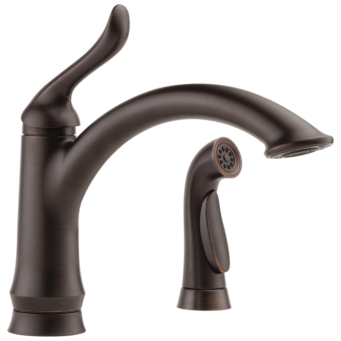 Delta Linden:4453 Single Handle Kitchen Faucet with Spray