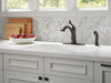 Delta Linden:4453 Single Handle Kitchen Faucet with Spray