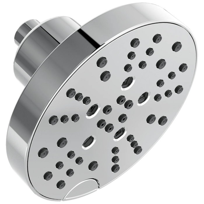 Delta Universal Showering Components 52668 H2OKINETIC 5-Setting Contemporary Raincan Shower Head