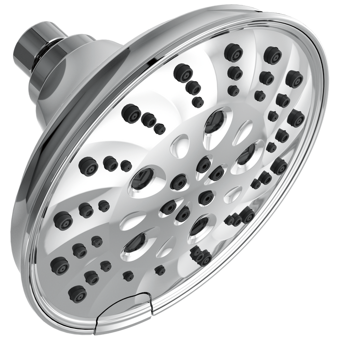 H2OKINETIC 5-Setting Traditional Raincan Shower Head
