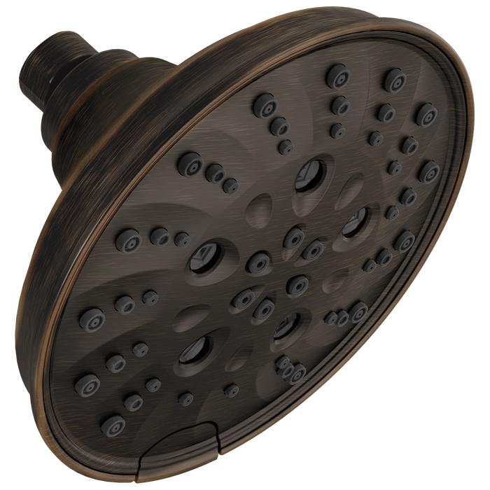 H2OKINETIC 5-Setting Traditional Raincan Shower Head