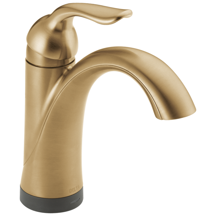 Delta Lahara:538T Single Handle Bathroom Faucet with Touch<sub>2</sub>O.xt Technology