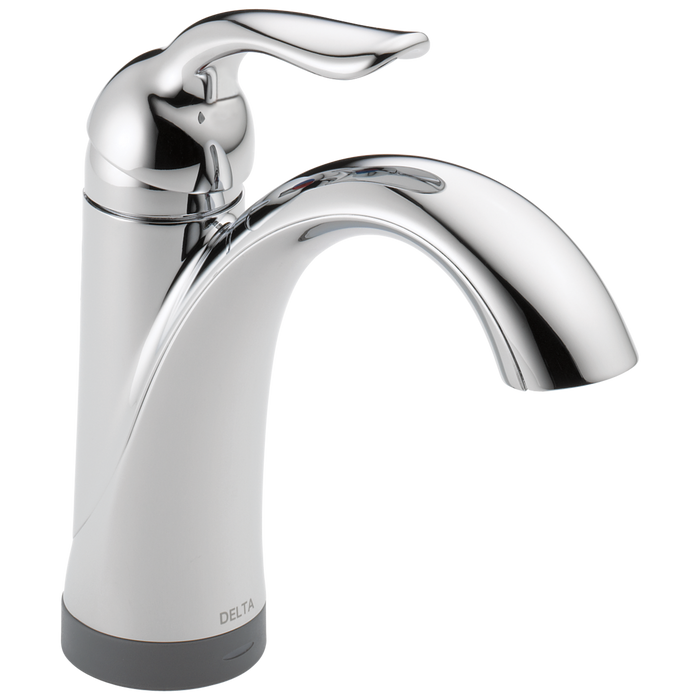 Delta Lahara:538T Single Handle Bathroom Faucet with Touch<sub>2</sub>O.xt Technology