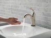 Delta Lahara:538T Single Handle Bathroom Faucet with Touch<sub>2</sub>O.xt Technology