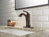 Delta Lahara:538T Single Handle Bathroom Faucet with Touch<sub>2</sub>O.xt Technology