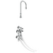 Wallmount Double-Pedal Surgeon's Scrub-up