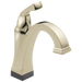 Delta Dryden:551T Single Handle Bathroom Faucet with Touch<sub>2</sub>O.xt Technology