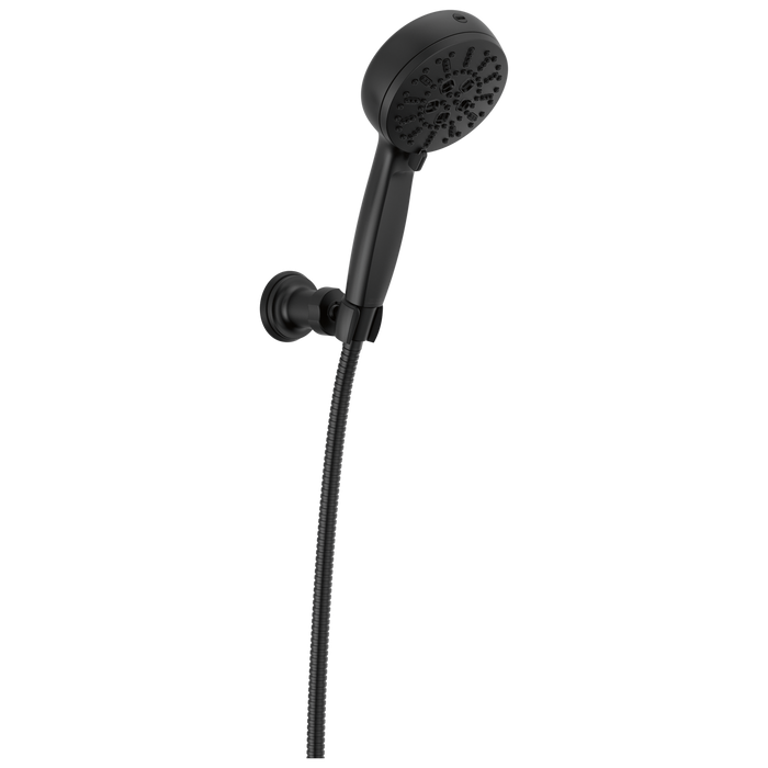 7-Setting Wall Mount Hand Shower with Cleaning Spray
