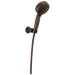 7-Setting Wall Mount Hand Shower with Cleaning Spray