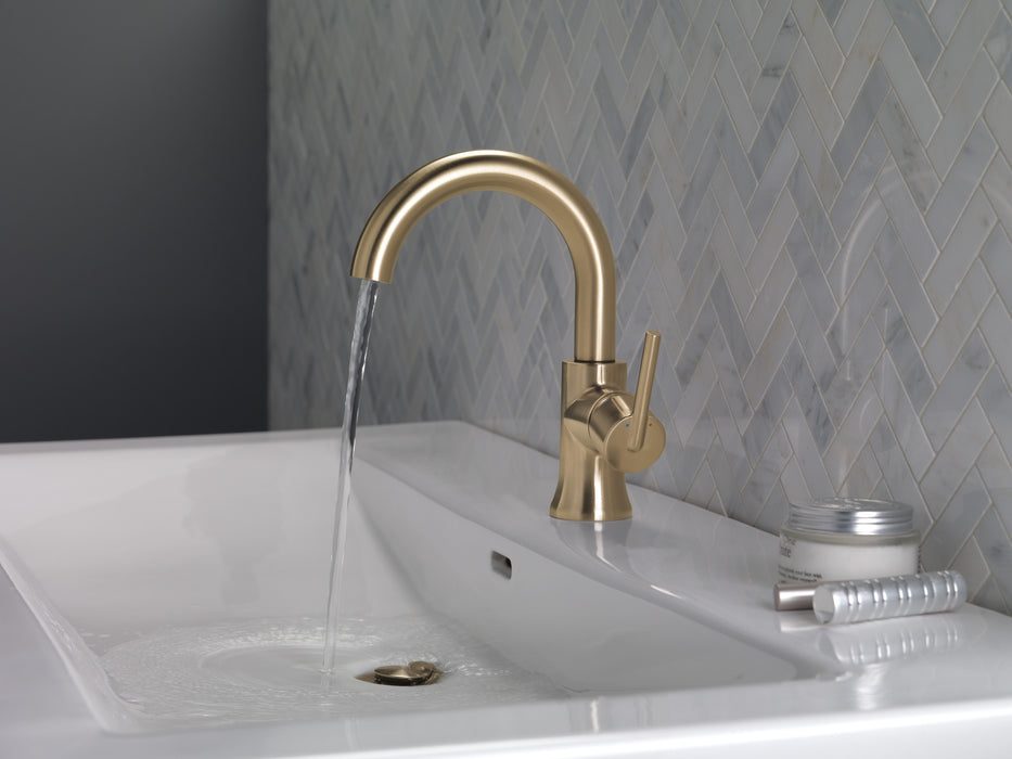 Delta Trinsic:559HA Single Handle High-Arc Bathroom Faucet