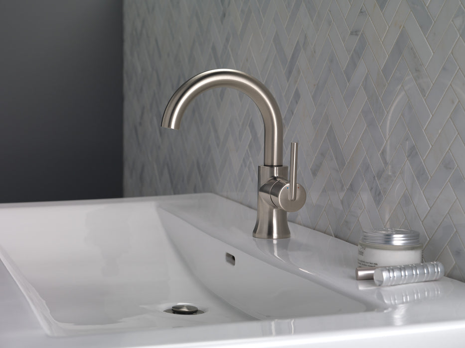 Delta Trinsic:559HA Single Handle High-Arc Bathroom Faucet