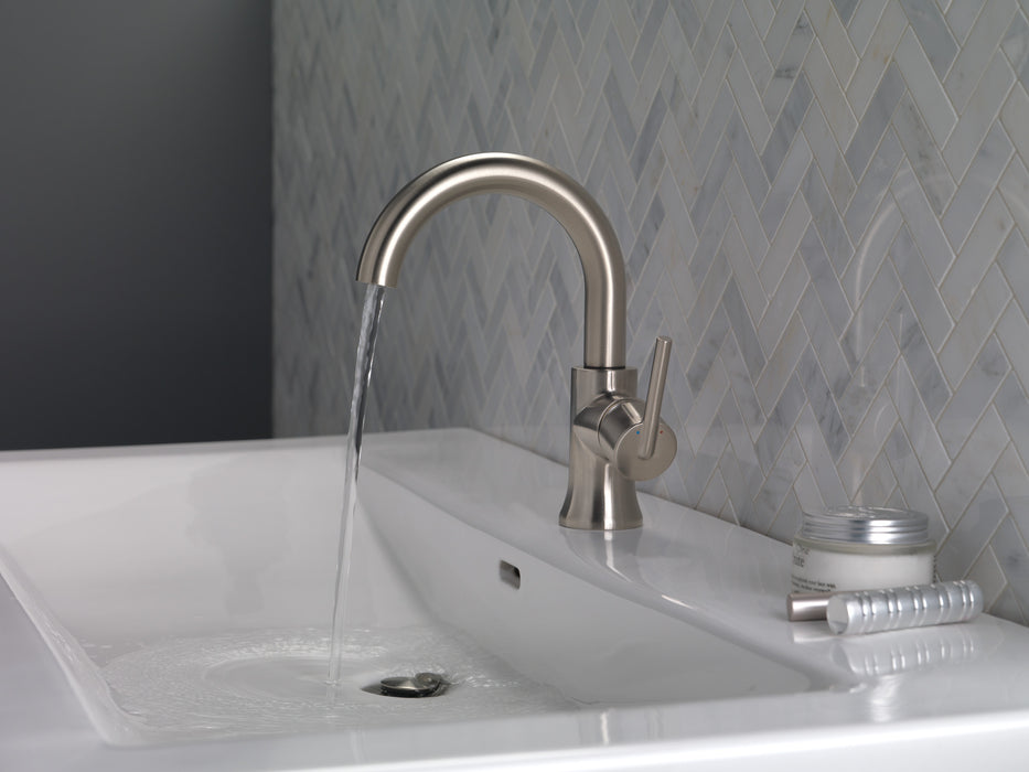 Delta Trinsic:559HA Single Handle High-Arc Bathroom Faucet