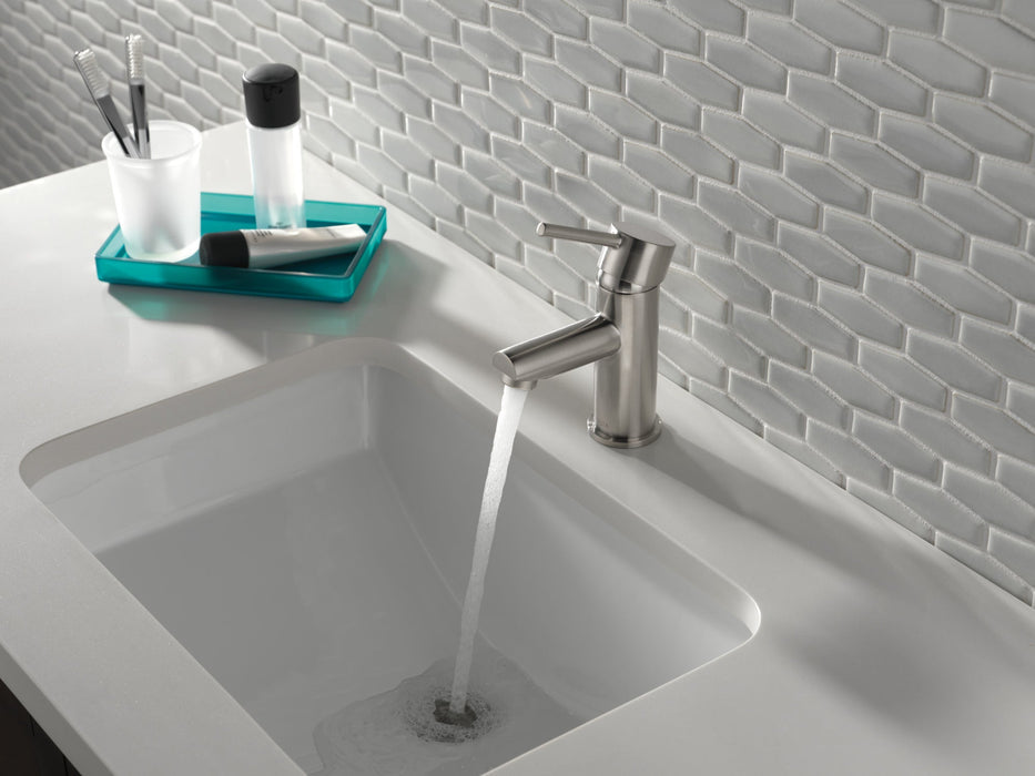 Delta Modern 559LF Single Handle Project-Pack Bathroom Faucet, stainless - view 2