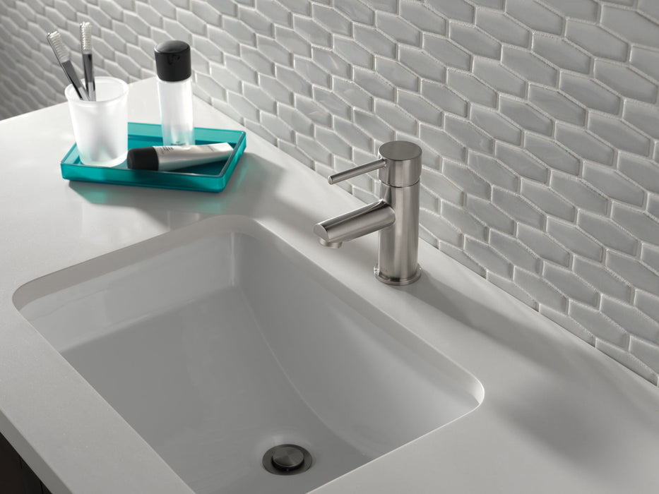 Delta Modern 559LF Single Handle Project-Pack Bathroom Faucet, stainless - view 3