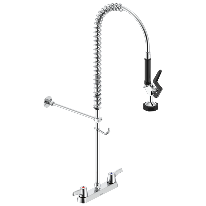 Pre-Rinse 8 In Deck-Mount Faucet