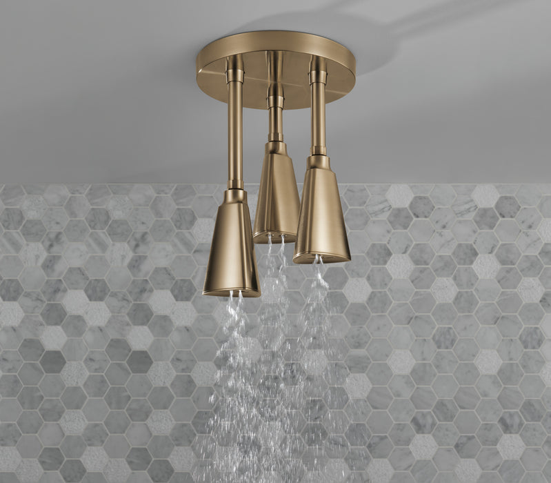 Delta Universal Showering Components: H2OKinetic Pendant Raincan Shower Head