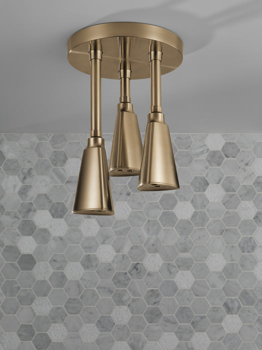 Delta Universal Showering Components: H2OKinetic Pendant Raincan Shower Head