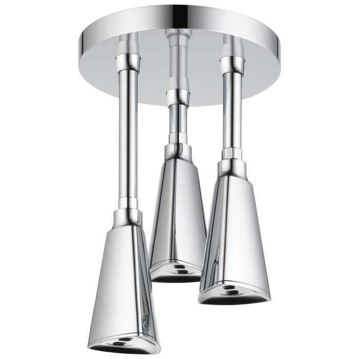Delta Universal Showering Components 57140 H2OKINETIC Pendant Raincan Shower Head, chrome