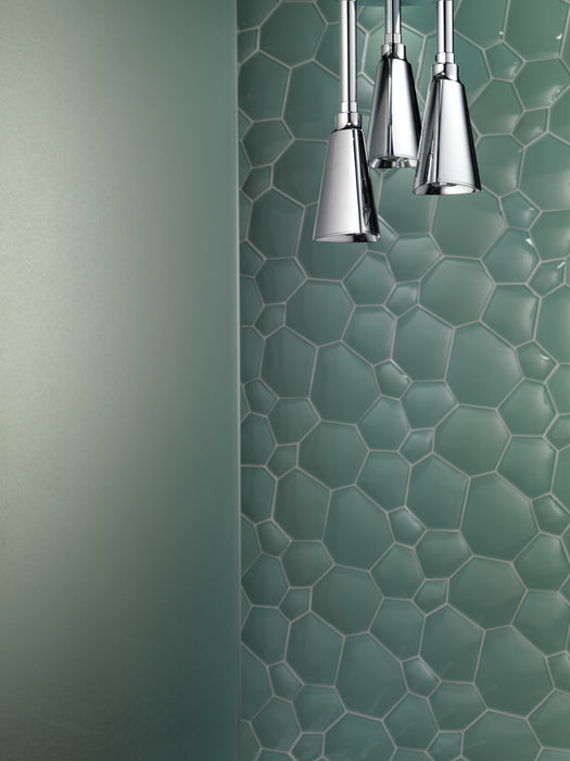Delta Universal Showering Components: H2OKinetic Pendant Raincan Shower Head